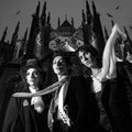 the album cover for Palaye Royale - Fever Dream [Indie Exclusive Limited Edition Black/White Galaxy LP]