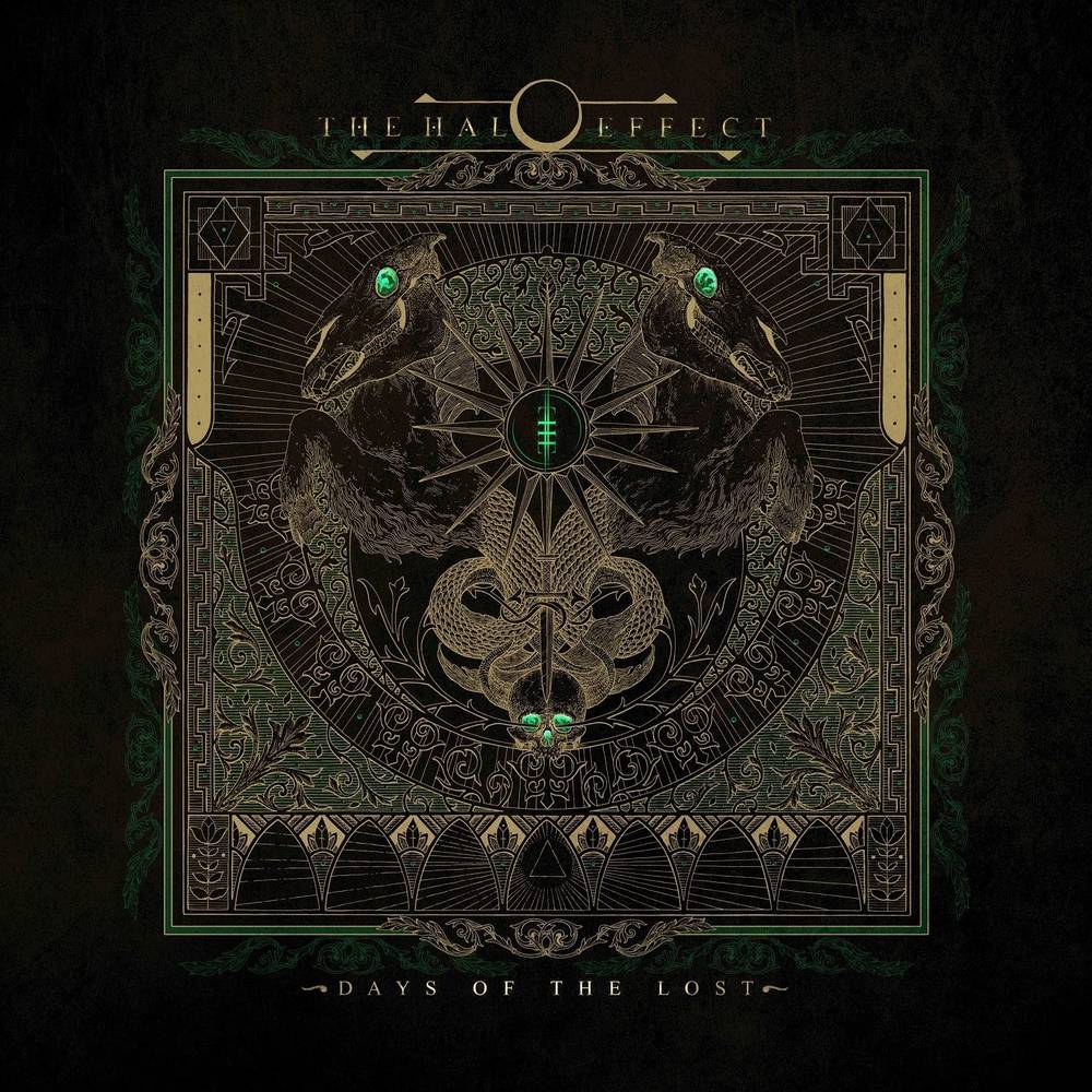 the album cover for The Halo Effect - Days of the Lost [Clear LP/Blu-ray]
