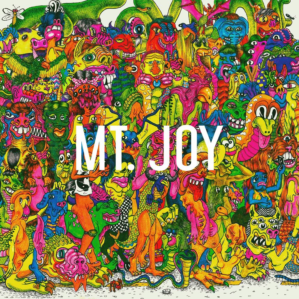 the album cover for Mt. Joy - Orange Blood [Indie Exclusive Limited Edition Bright Orange LP]