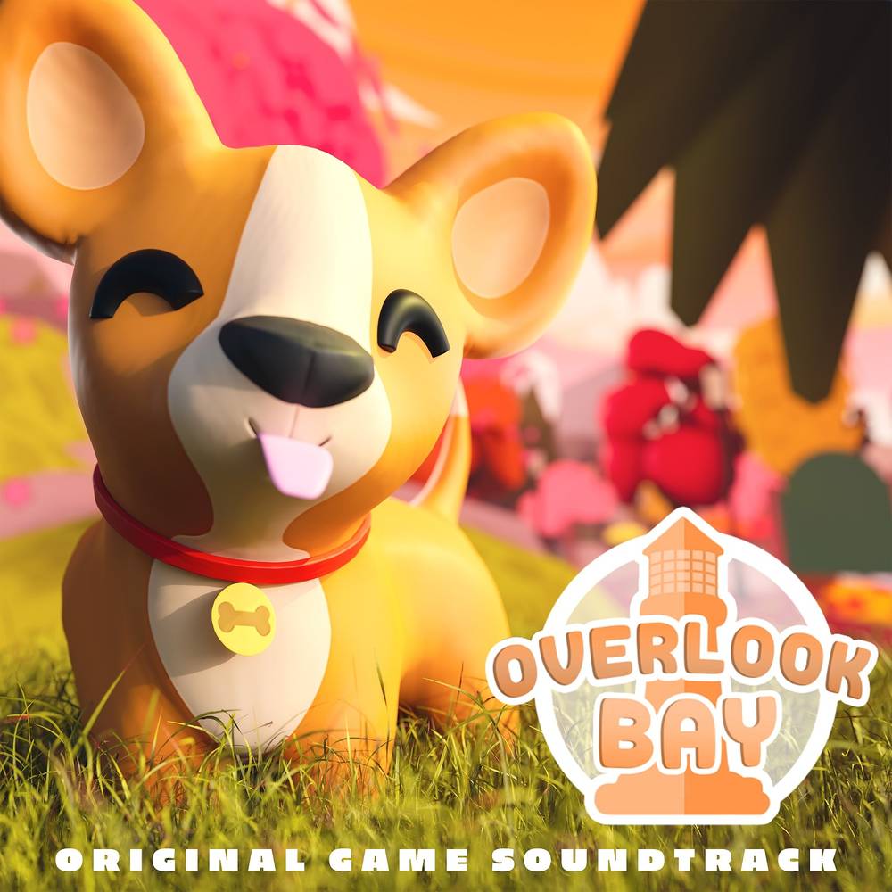 the album cover for BSlick/Overlook Bay - Overlook Bay (Original Game Soundtrack) [Indie Exclusive Limited Edition Orange LP]