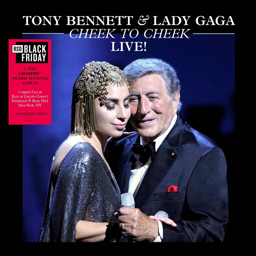 the album cover for Tony Bennett & Lady Gaga - Cheek To Cheek: Live! [RSD Black Friday 2022]