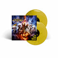 the album cover for Stryper - The Final Battle [Indie Exclusive Limited Edition Yellow Marble 2LP]
