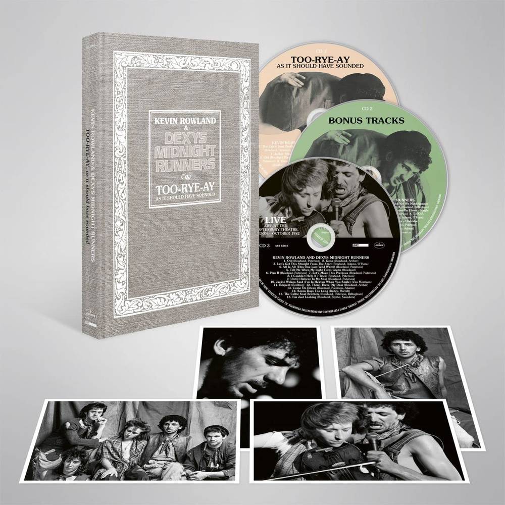 the album cover for Kevin Rowland & Dexys Midnight Runners - Too-Rye-Ay [Deluxe 3CD]