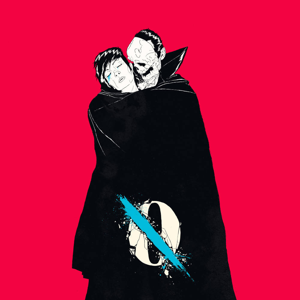 the album cover for Queens Of The Stone Age - ...Like Clockwork [Limited Edition Opaque Red LP]