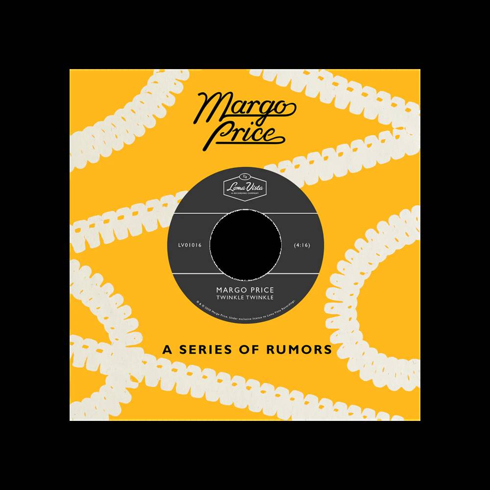 the album cover for Margo Price - A Series Of Rumors #1 [Vinyl Single]