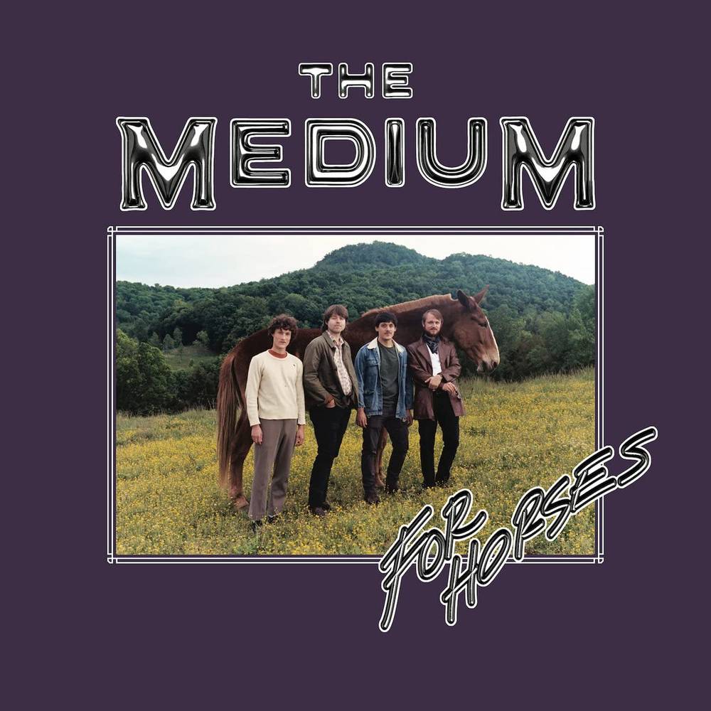 the album cover for The Medium - For Horses [LP]