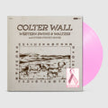 the album cover for Colter Wall - Western Swing & Waltzes And Other Punchy Songs [Limited Edition Pink LP]