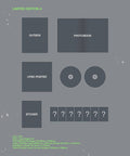 the album cover for ENHYPEN - Sadame [Limited Edition A] [CD/DVD/Book]