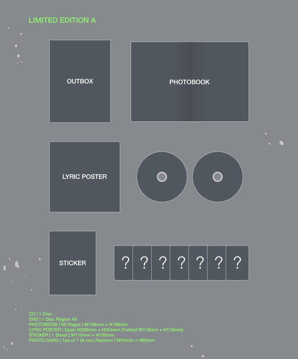 the album cover for ENHYPEN - Sadame [Limited Edition A] [CD/DVD/Book]