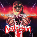 the album cover for Destruction - The Butcher Strikes Back