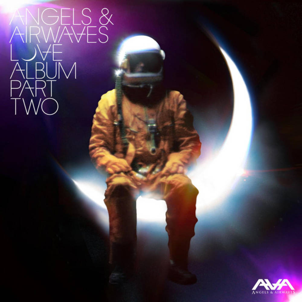 the album cover for Angels & Airwaves - Love, Pt. 2 [Indie Exclusive Limited Edition Grape 2LP]