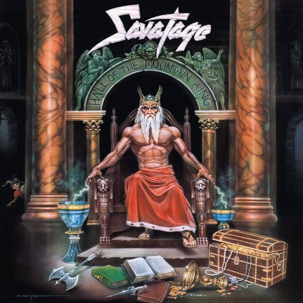 the album cover for Savatage - Hall Of The Mountain King [LP]