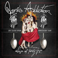 the album cover for Jane's Addiction - Alive At Twenty-Five - Ritual De Lo Habitual Live [Limited Edition Purple and Blue Haze 2LP]