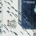 the album cover for Militarie Gun - Life Under The Gun [Limited Edition Translucent Cobalt Blue LP]