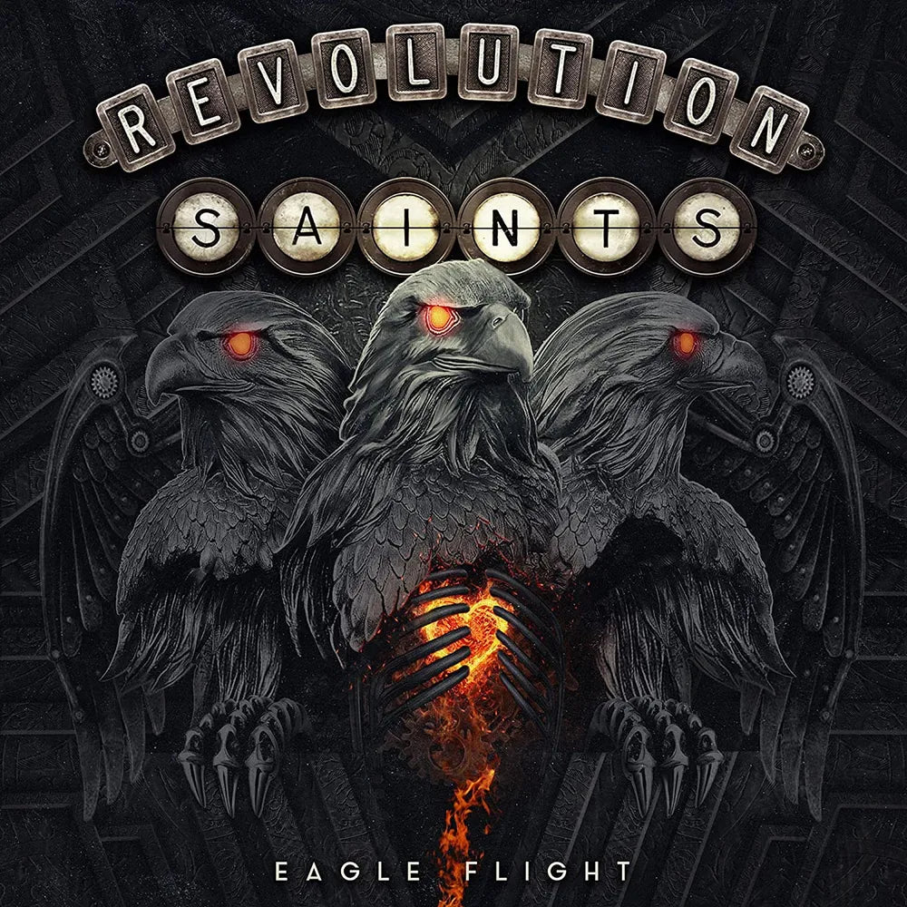 the album cover for Revolution Saints - Eagle Flight