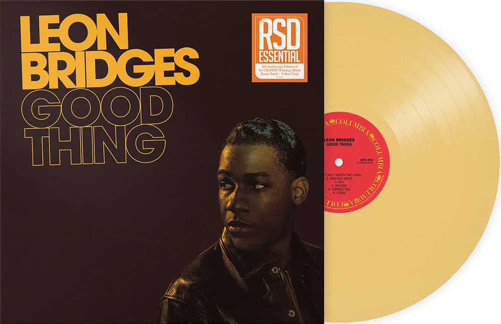 the album cover for Leon Bridges - Good Thing [RSD Essential Custard LP]