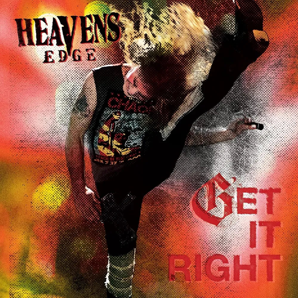 the album cover for Heavens Edge - Get It Right