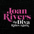 the album cover for Joan Rivers - Joan Rivers: The Diva Rides Again