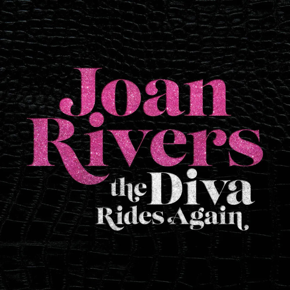 the album cover for Joan Rivers - Joan Rivers: The Diva Rides Again