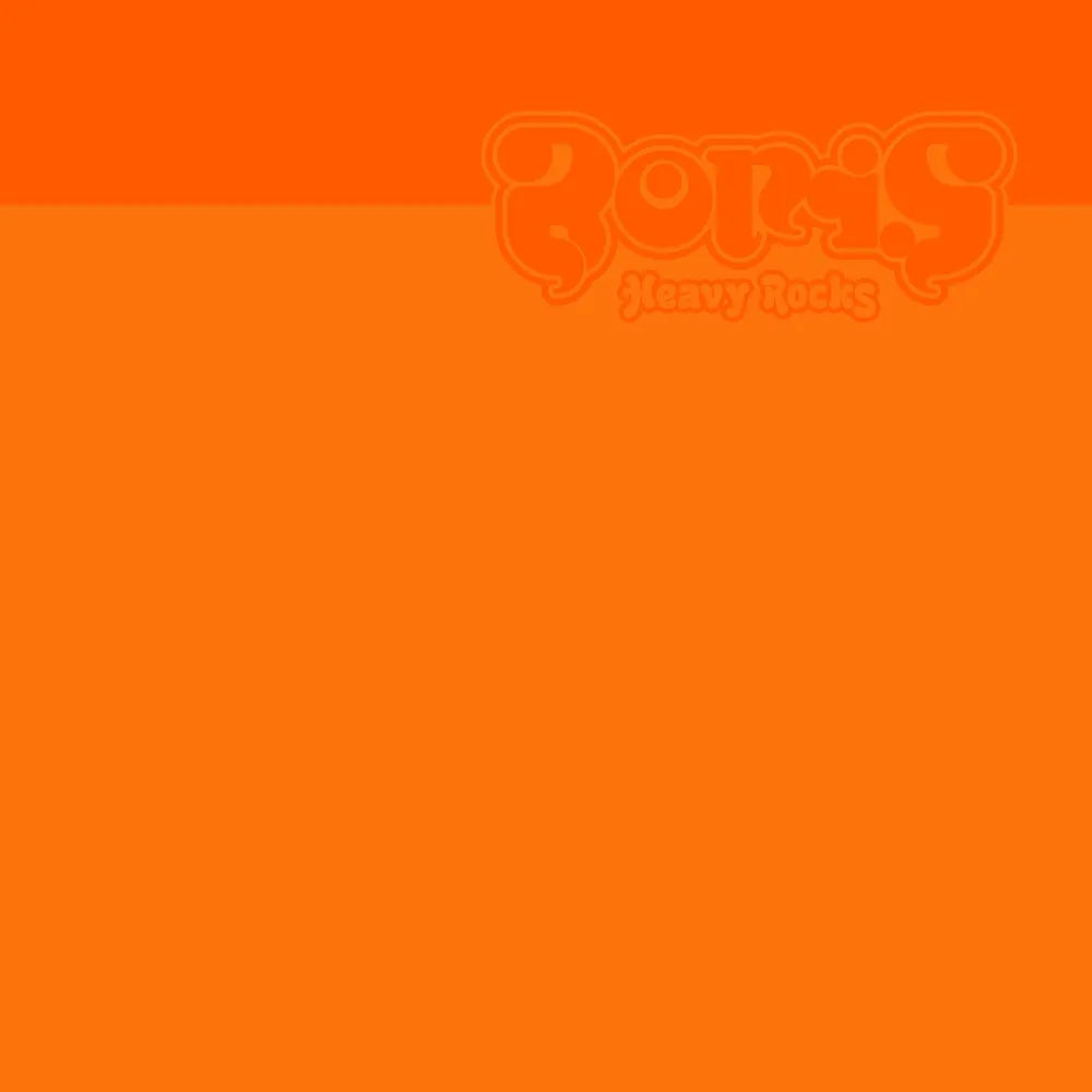 the album cover for Boris - Heavy Rocks 2002 [Indie Exclusive Limited Edition Orange 2LP]