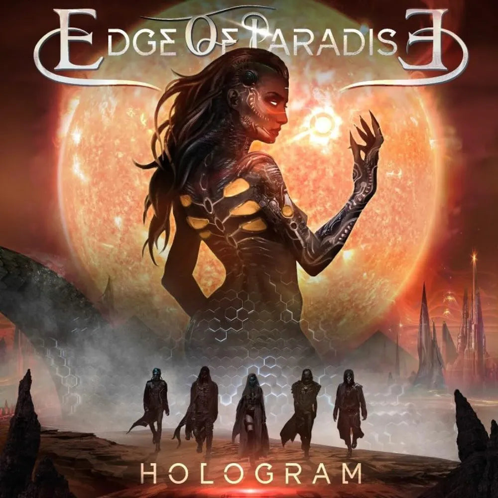 the album cover for Edge Of Paradise - Hologram [Import]