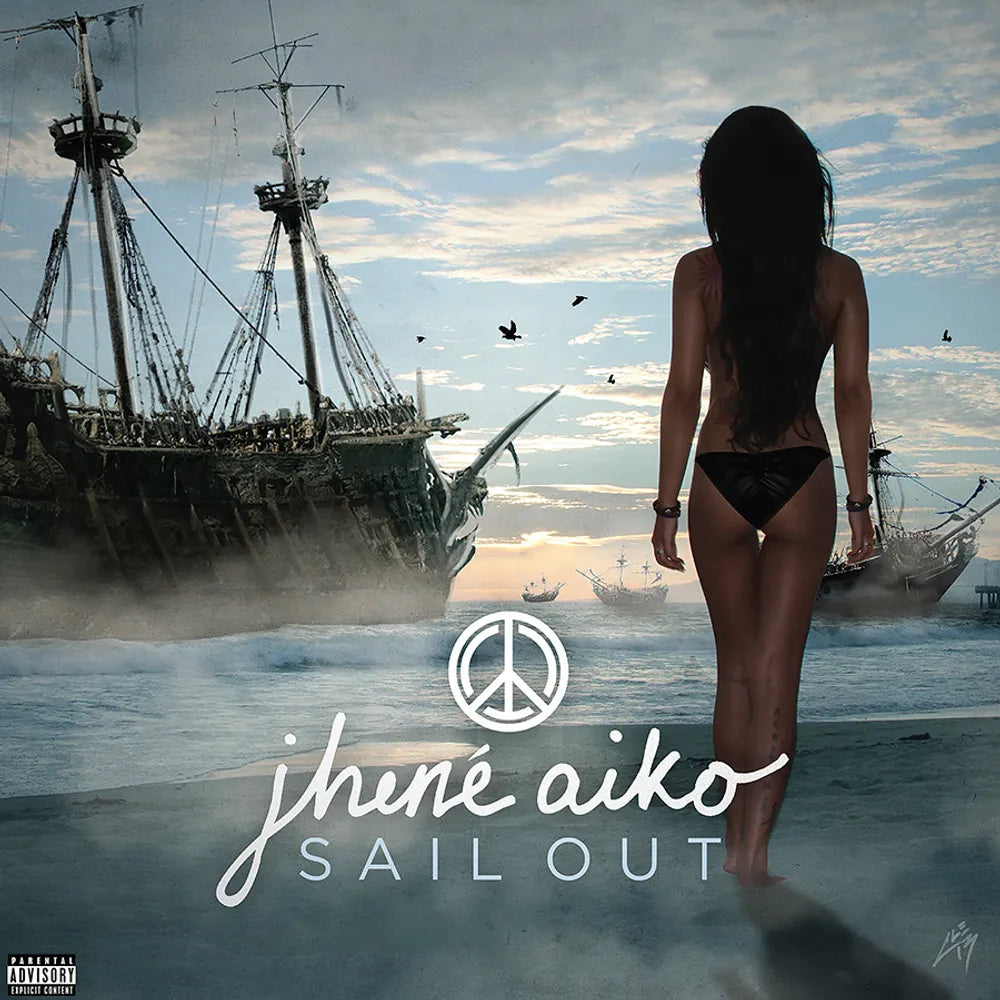 the album cover for Jhene Aiko - Sail Out [Indie Exclusive Limited Edition Fruit Punch LP]