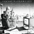 the album cover for Social Distortion - Mommy's Little Monster: 40th Anniversary [Indie Exclusive Limited Edition Clear Smoke LP]