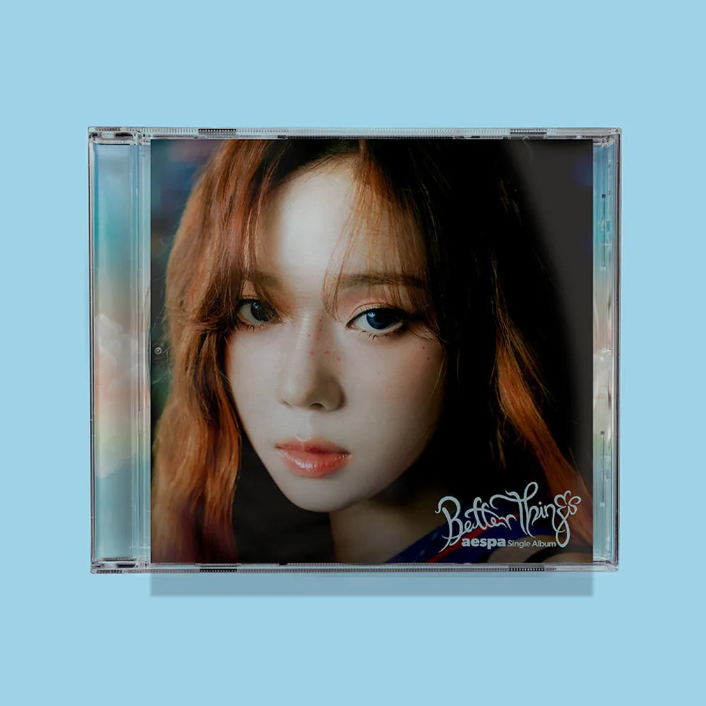the album cover for Aespa - Better Things [Indie Exclusive Limited Edition CD Single - WINTER Cover]