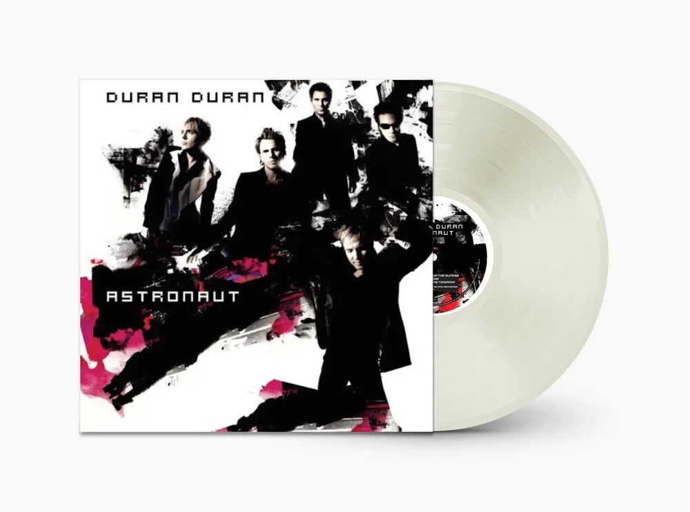 the album cover for Duran Duran - Astronaut [RSD Essential Indie Colorway Milky Clear 2LP]