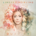 the album cover for Lindsey Stirling - Duality [Indie Exclusive Limited Edition Butterfly Green LP]