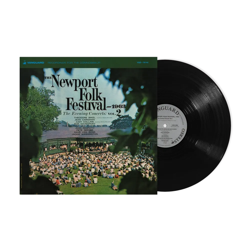 the album cover for Various Artists - Newport Folk Fest 1963: The Evening Concert / Various