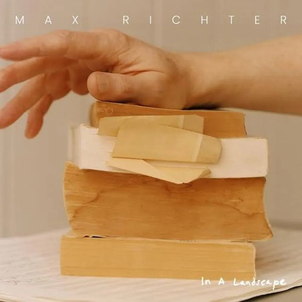 the album cover for Max Richter - In A Landscape (Blue) [Colored Vinyl] [Limited Edition] [Indie Exclusive] (Recy)