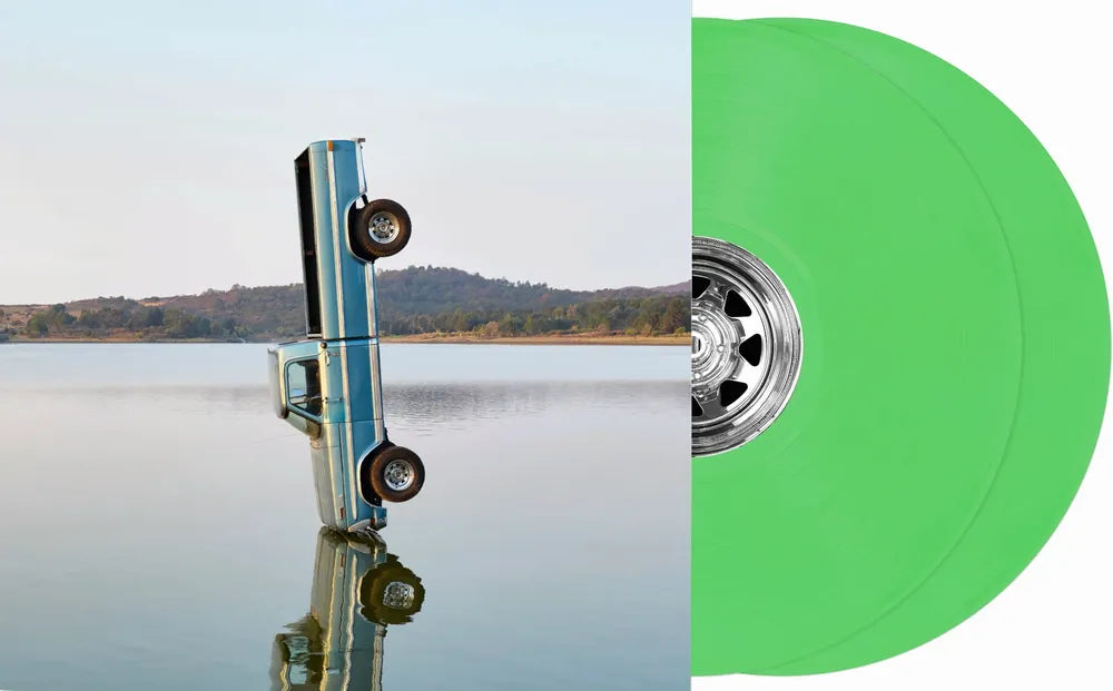 the album cover for Post Malone - F-1 Trillion [Indie Exclusive Limited Edition Spring Green 2 LP]