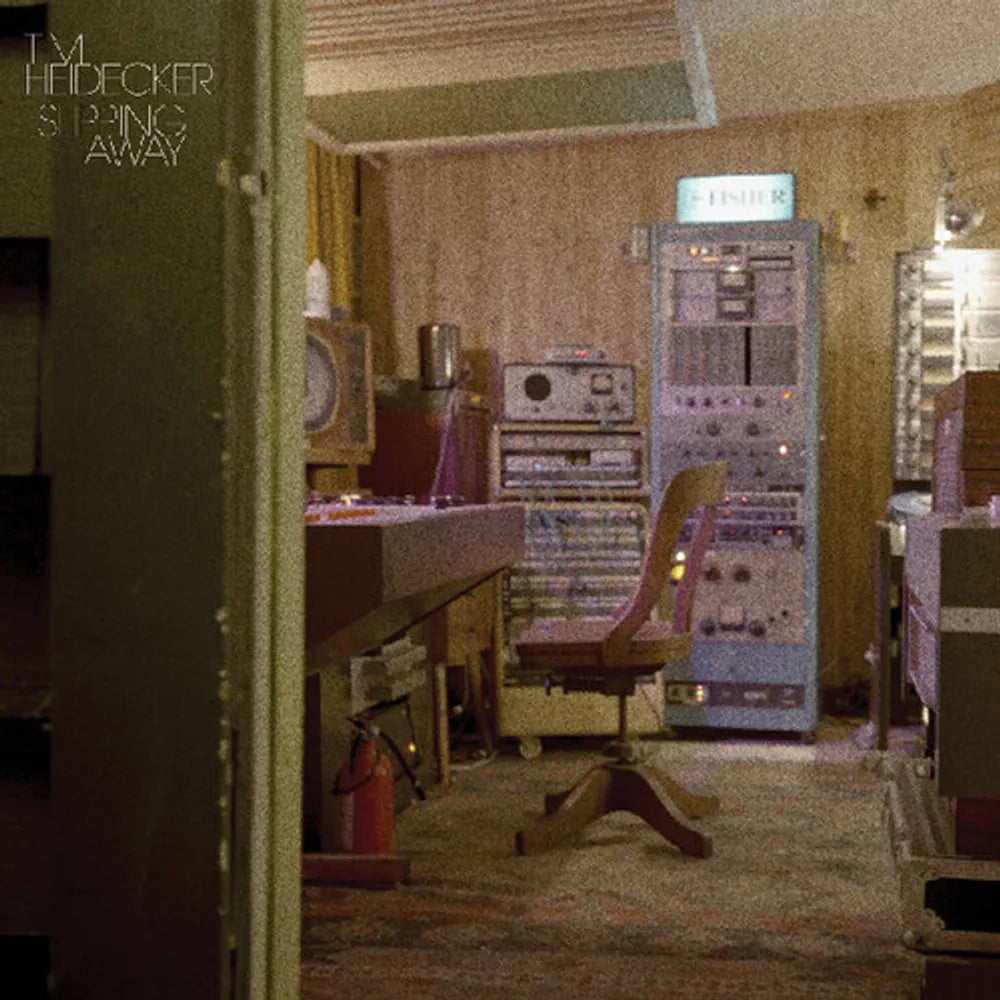 the album cover for Tim Heidecker - Slipping Away [Indie Exclusive Frosted Teal LP]