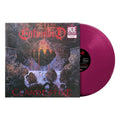the album cover for Entombed - Clandestine [RSD Essentials 1LPxPurple ]