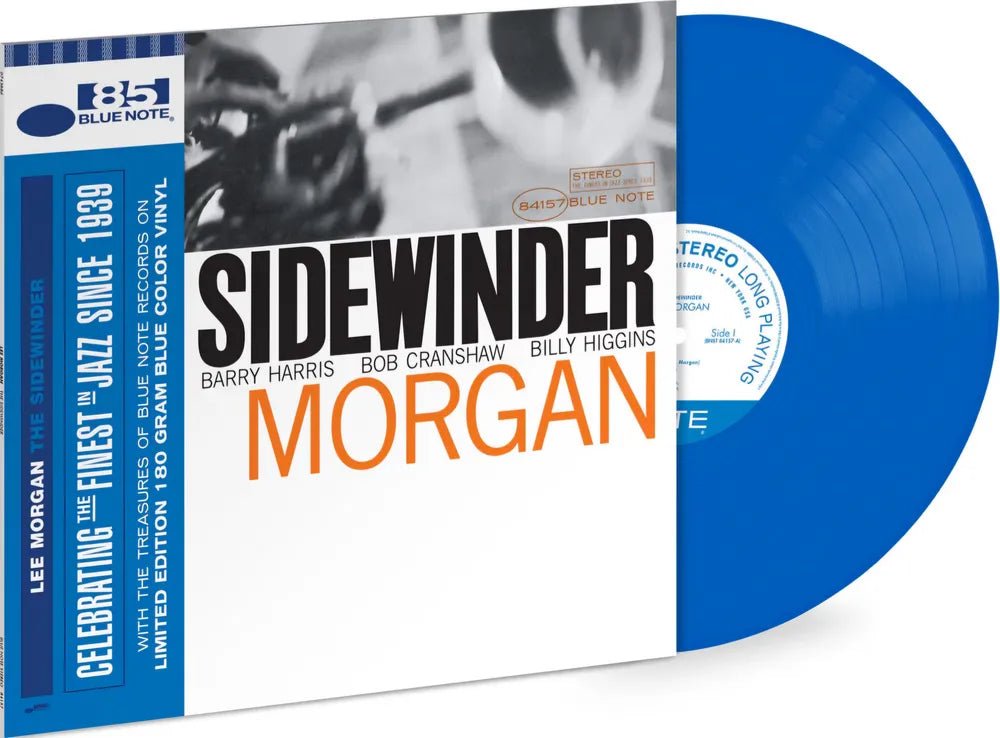 the album cover for Lee Morgan - The Sidewinder [Blue LP]