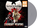 the album cover for Wu-Tang - Legendary Weapons [RSD Essential Indie Colorway Silver LP]