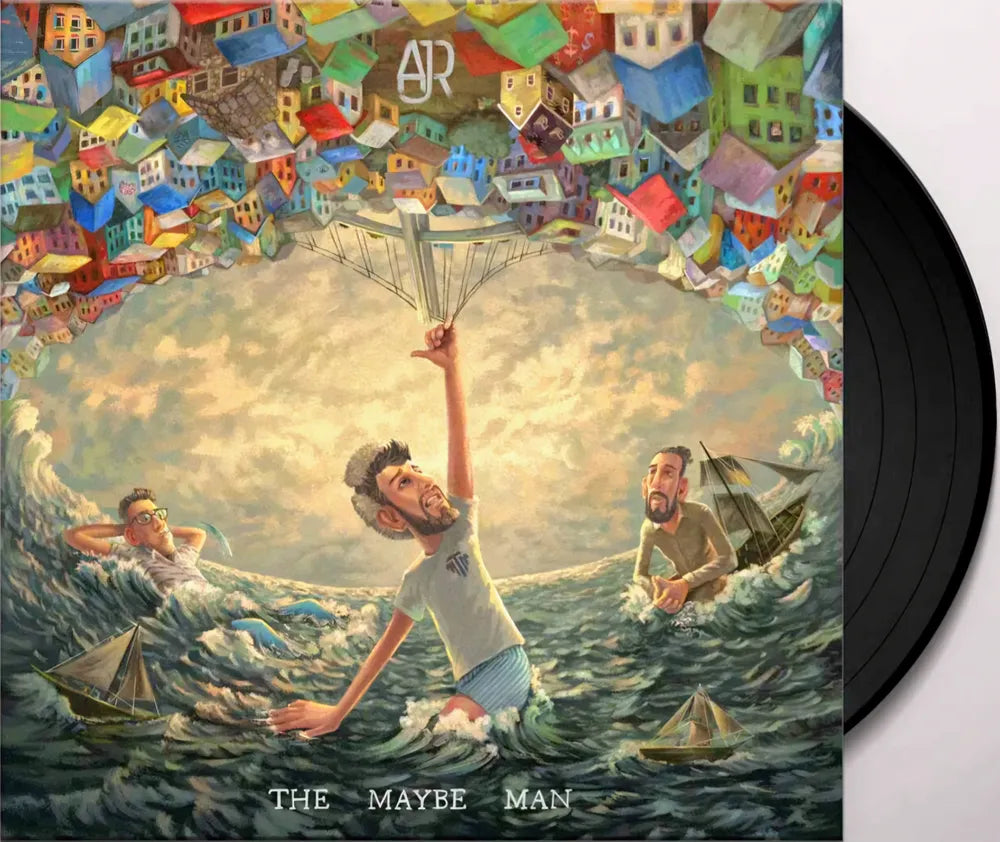 the album cover for AJR - The Maybe Man [LP]