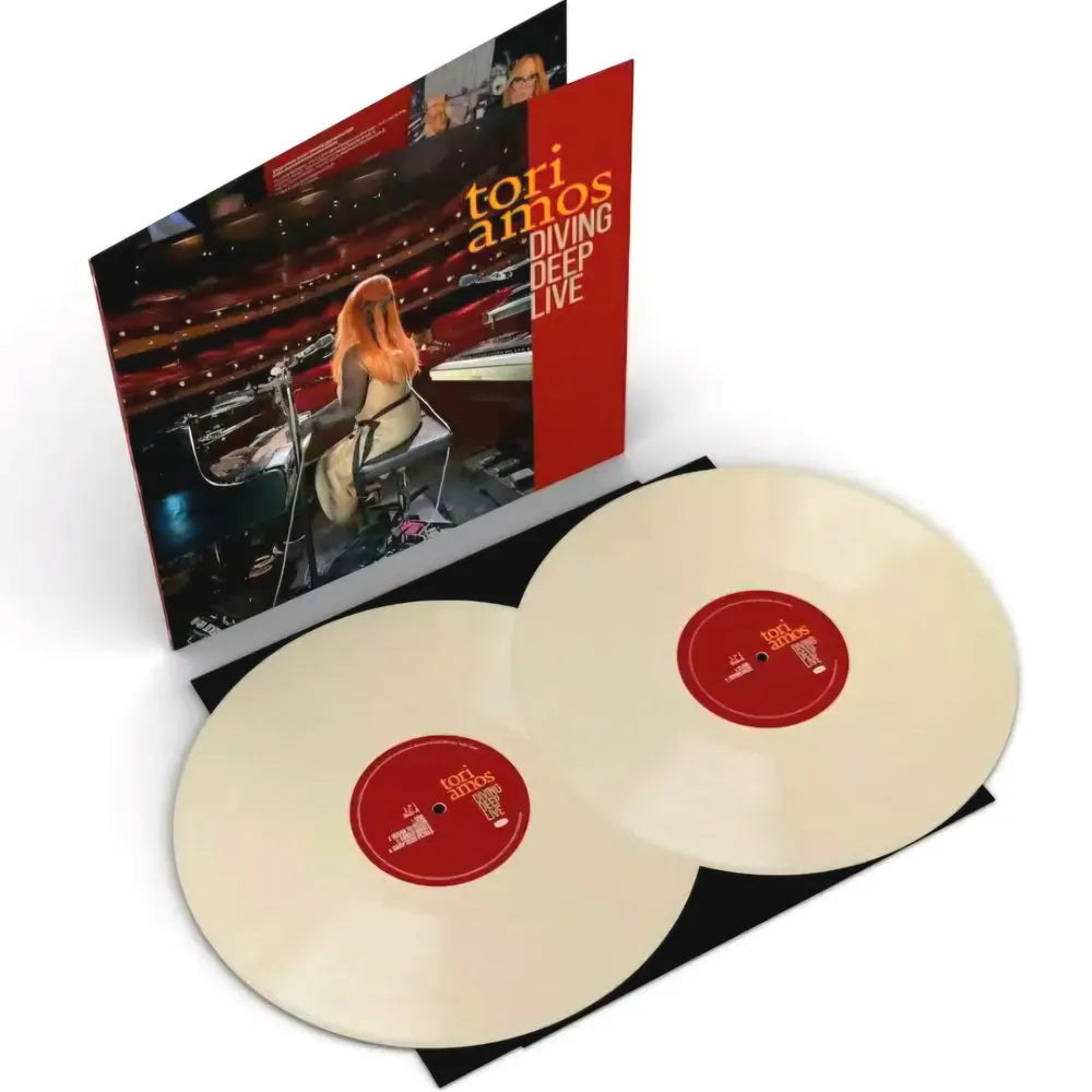 the album cover for Tori Amos - Diving Deep: Live [Bone 2 LP]