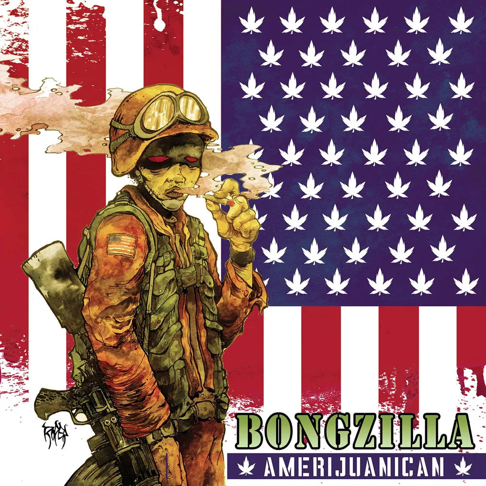 the album cover for Bongzilla - Amerijuanican [Limited Edition]