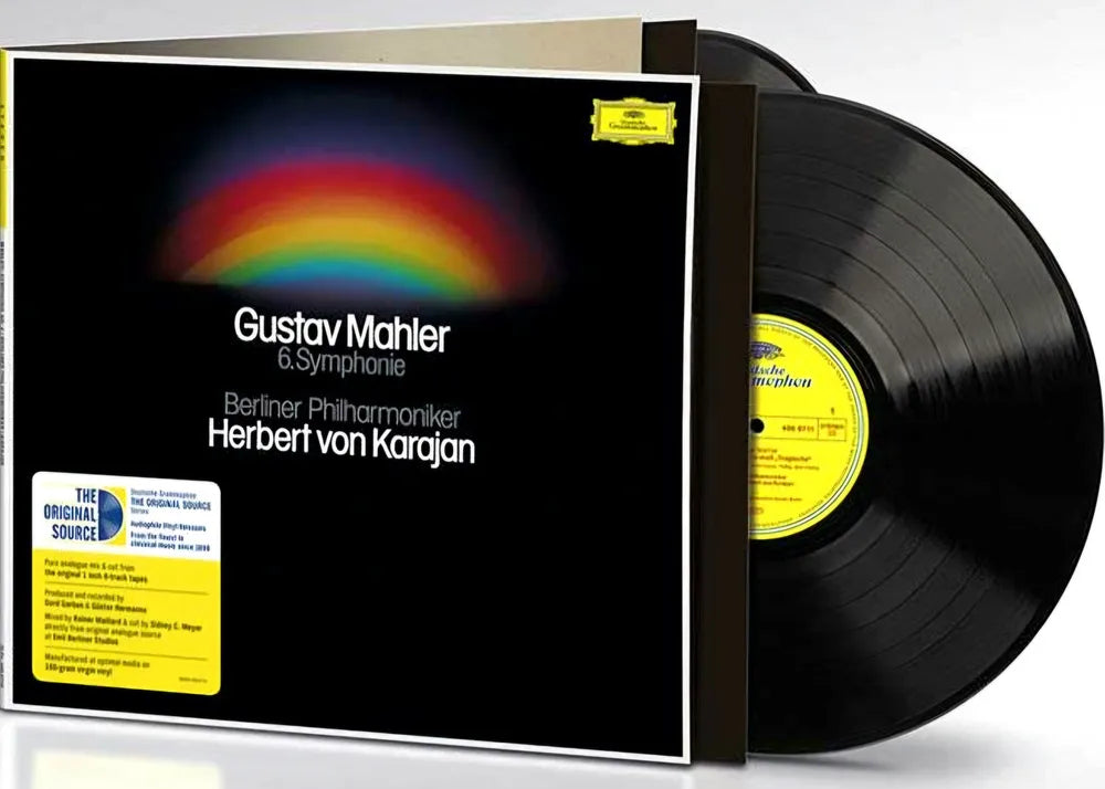 the album cover for Herbert Karajan  Von / Berliner Philharmoniker - Mahler: Symphony No. 6 (The Original Source Series