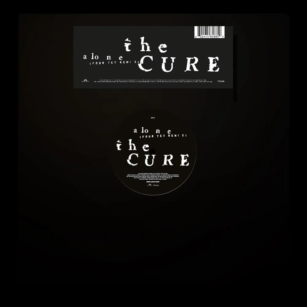 the album cover for The Cure - Alone (Four Tet Remix) 