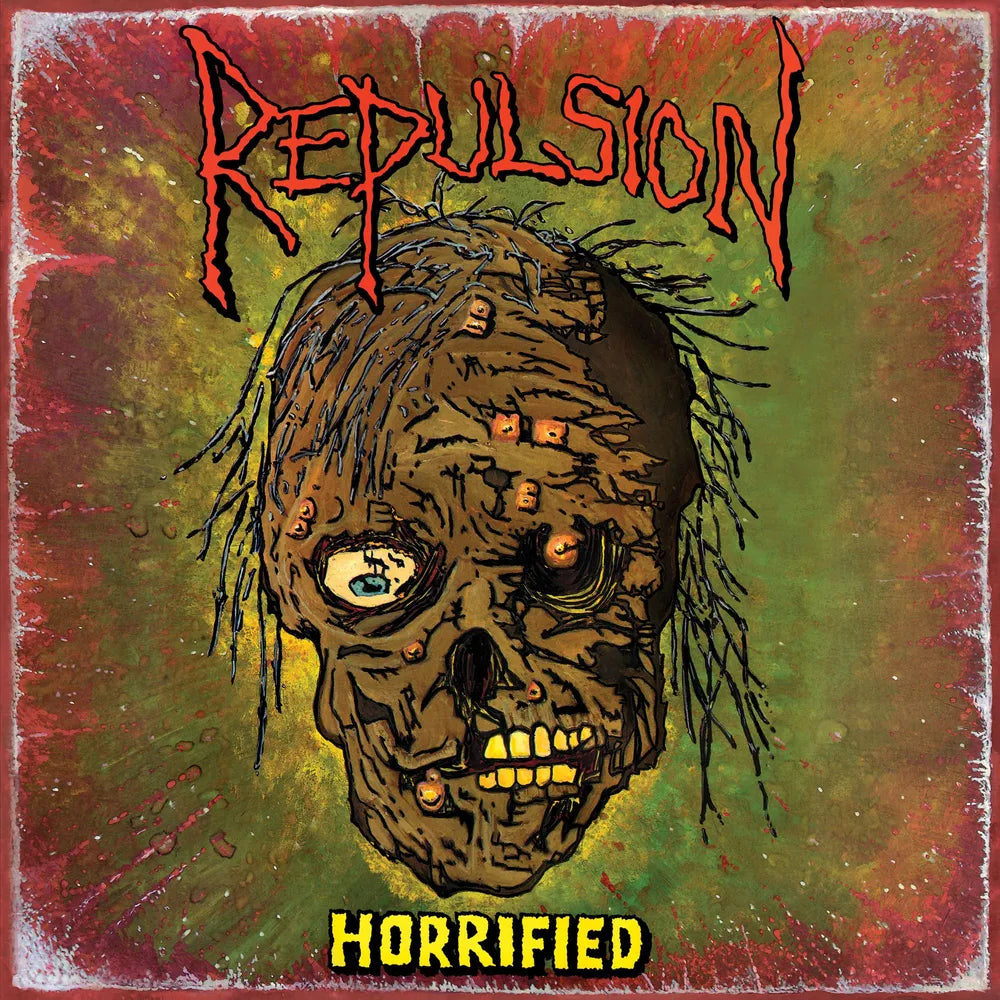 the album cover for Repulsion - Horrified