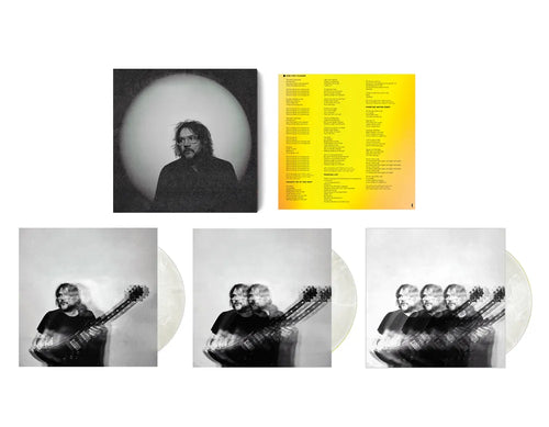 the album cover for Jeff Tweedy - Twilight Override [Indie Exclusive white-on-white swirl 3LP]