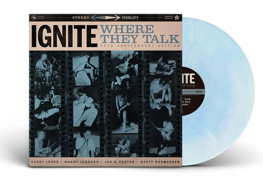 the album cover for Ignite - Where They Talk (Bonus Tracks) [Colored Vinyl] (Aniv)