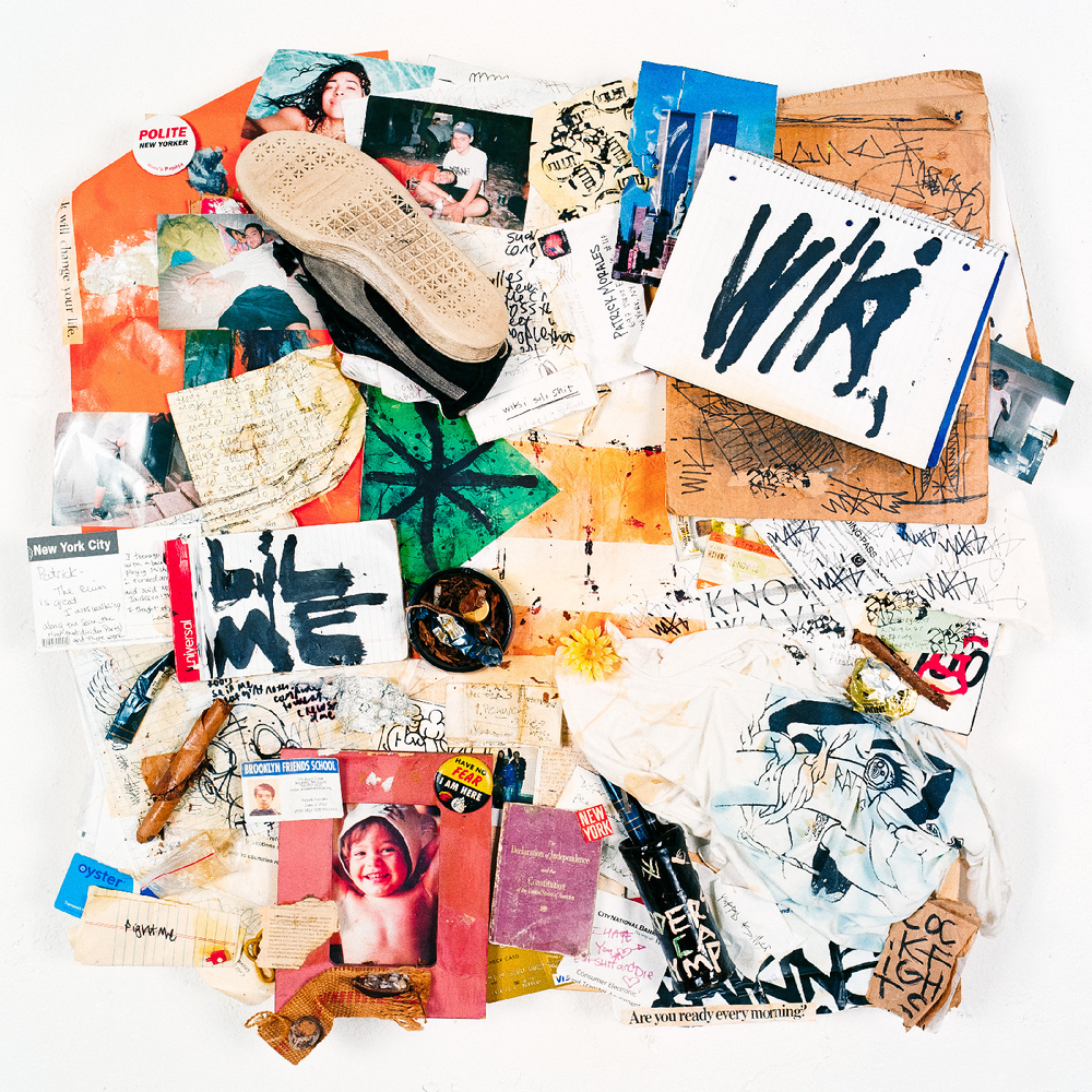 the album cover for Wiki - Lil Me [White Colored Vinyl]