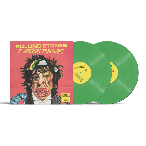 the album cover for The Rolling Stones - Foreign Tongues [Indie Exclusive Green 180g]