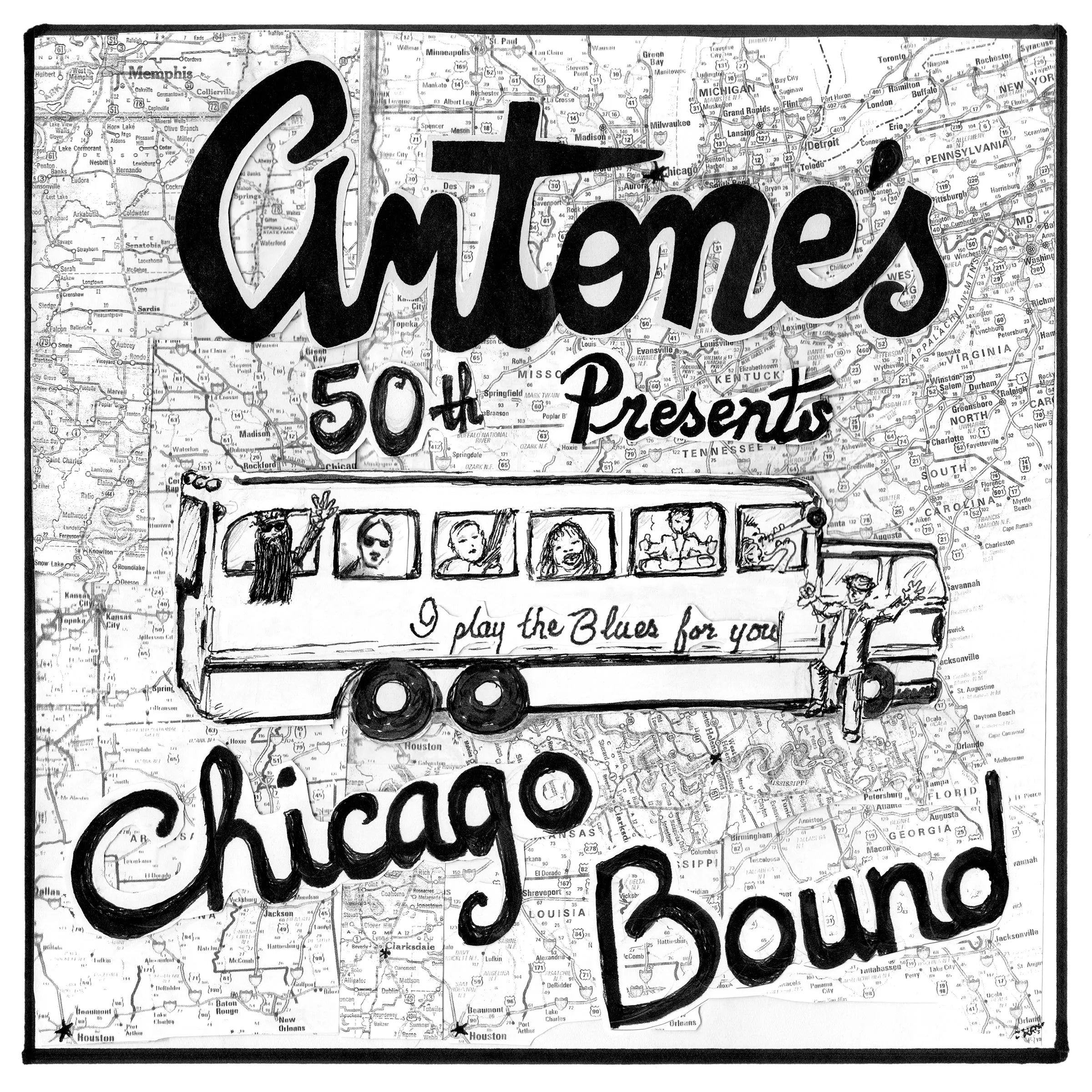 Various Artists - Antone's 50th: Chicago Bound [Vinyl]