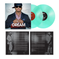 the album cover for The-Dream - Love/Hate [Transparent Sea Glass]