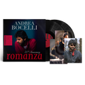 the album cover for Andrea Bocelli - Romanza - 30th Anniversary [Black]
